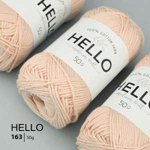 Пряжа HELLO Cotton 163 (50 грамм)